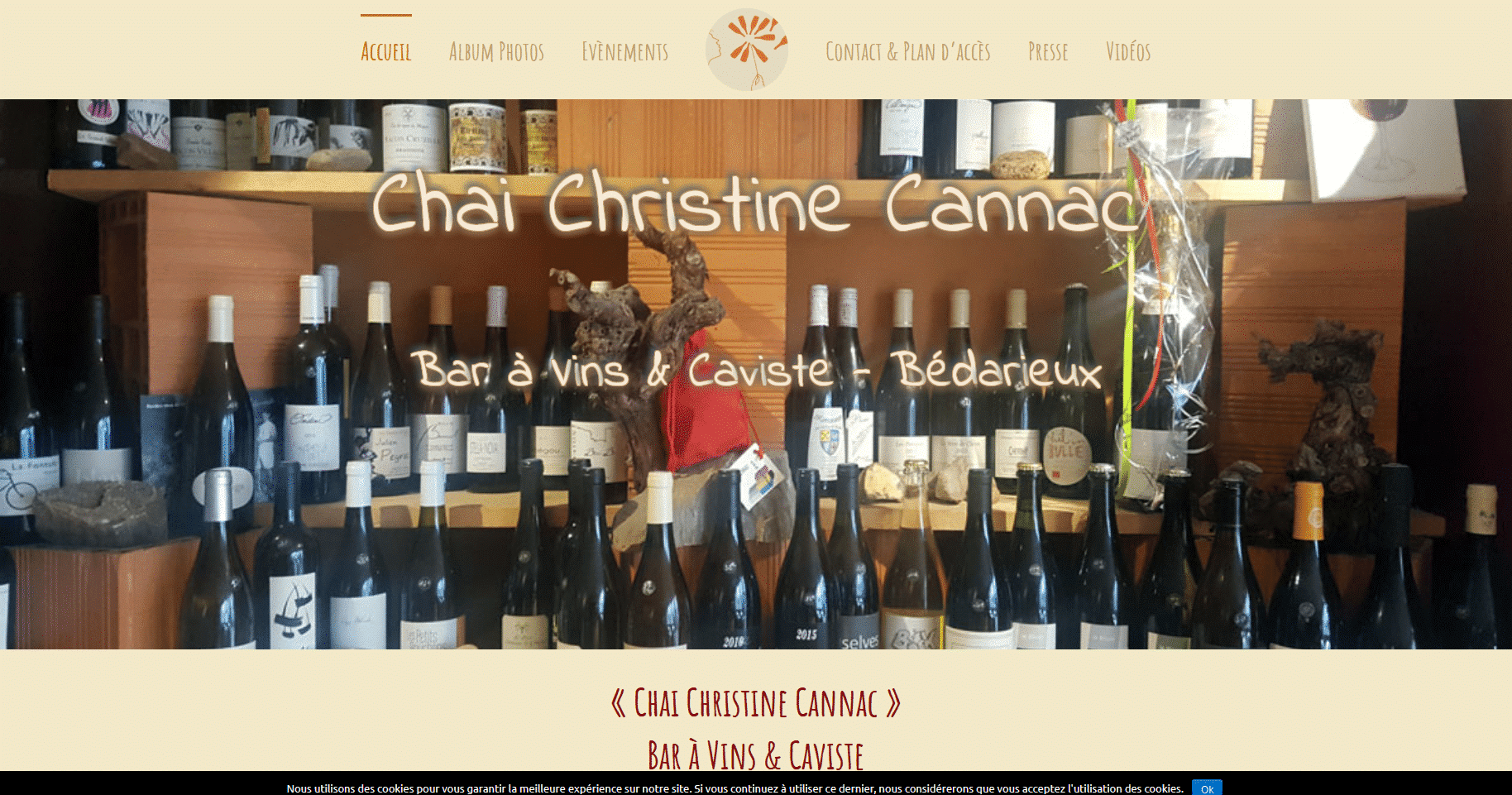 Chai Christine Cannac Caviste et Bar à Vins Bédarieux Chai Christine Cannac