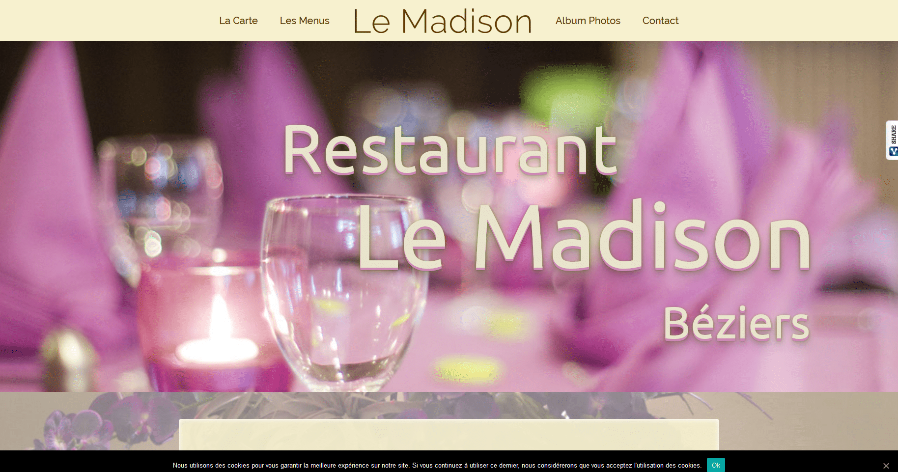 Restaurant Le Madison Restaurant à Béziers centre ville