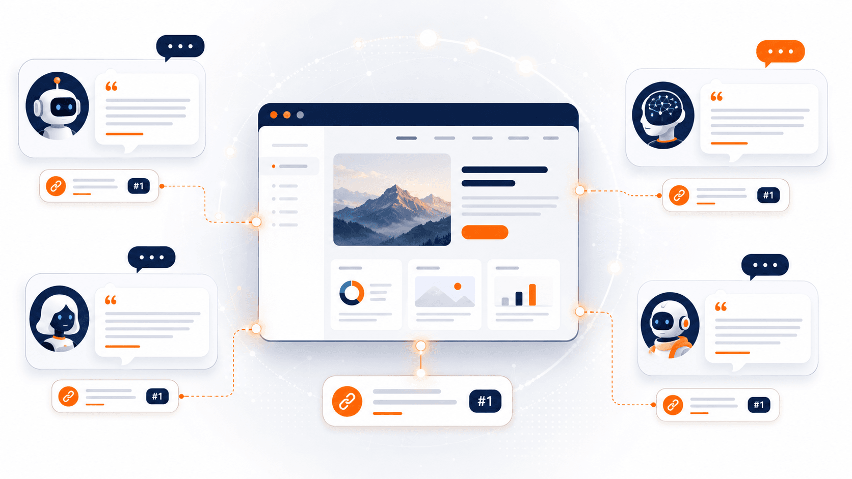 Ecosysteme AI et interface web moderne