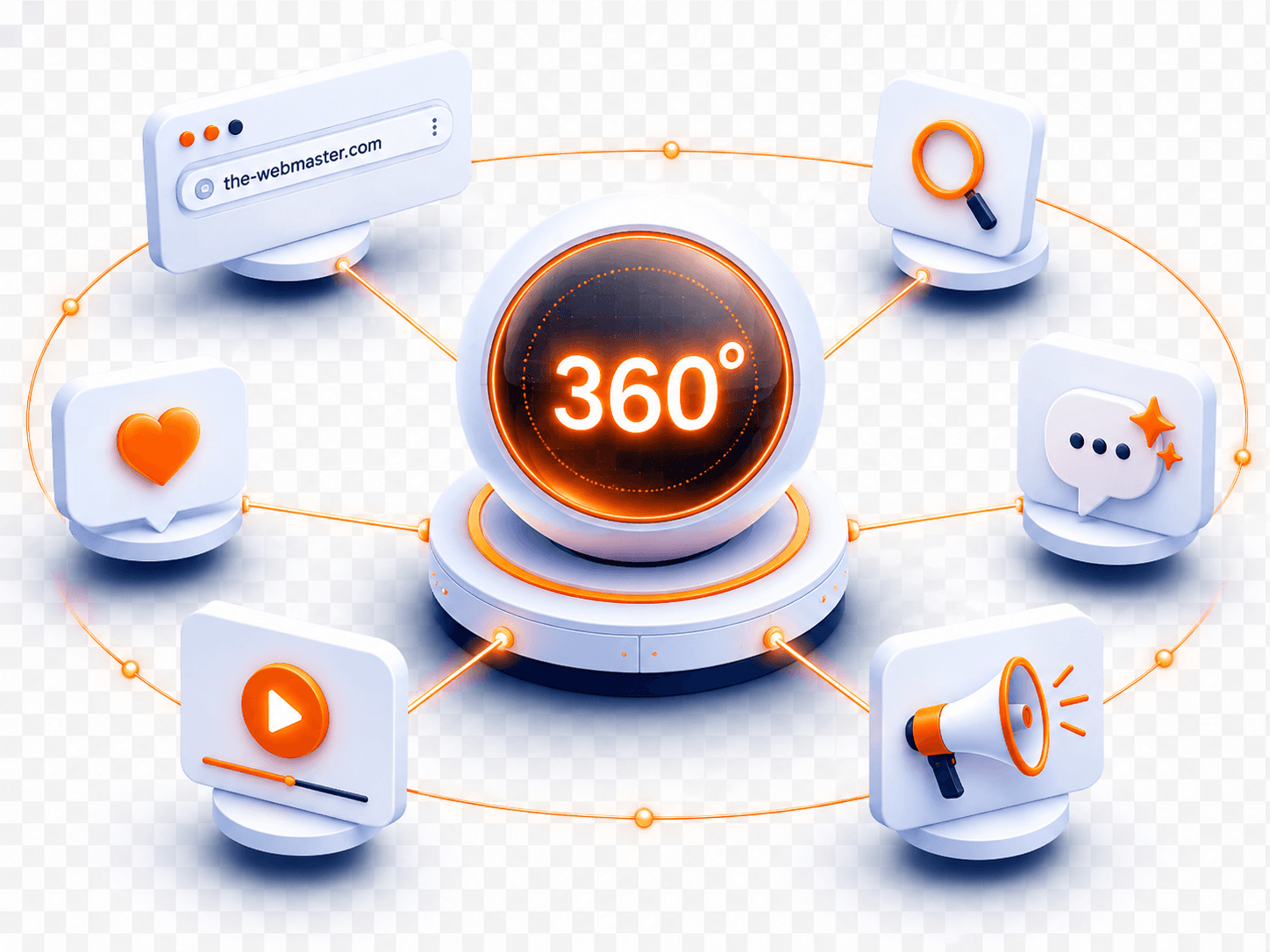 Communication digitale 360 Communication digitale 360 degrés par un webmaster freelance à Montpellier