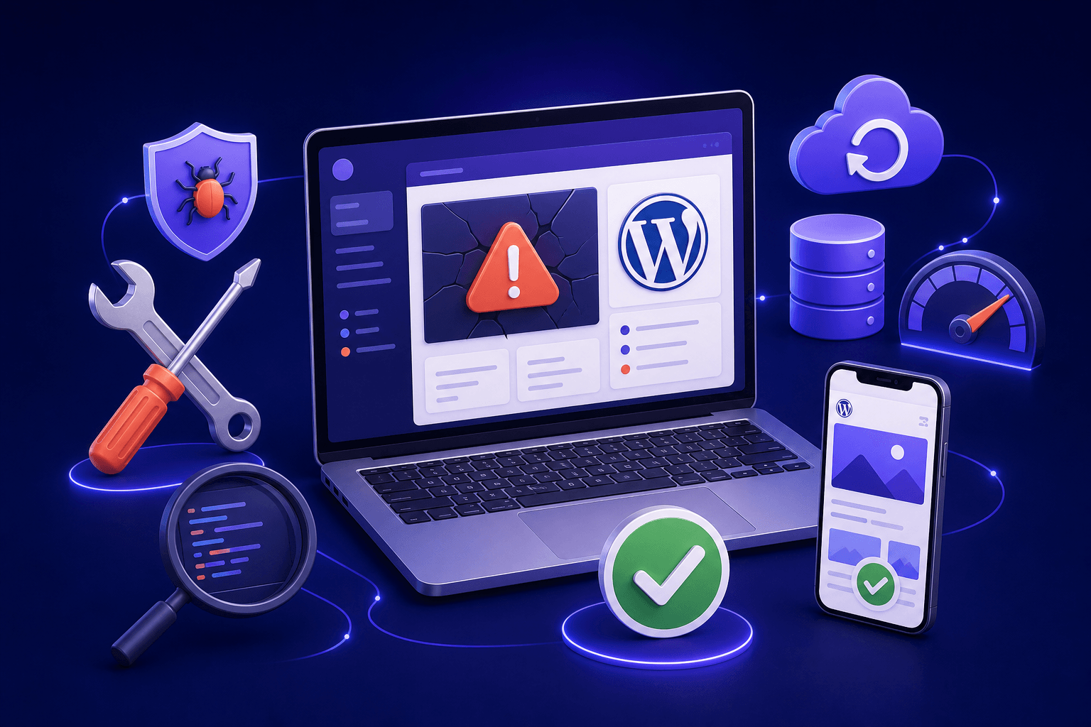Dépannage WordPress Depannage debuggage